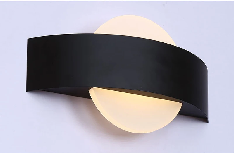 Horsten LED Modern Simple Wall Lamp Creative  Environmentally  Bedroom Bedside Livingroom Dining-room Hotel Study Corridor Light (2)