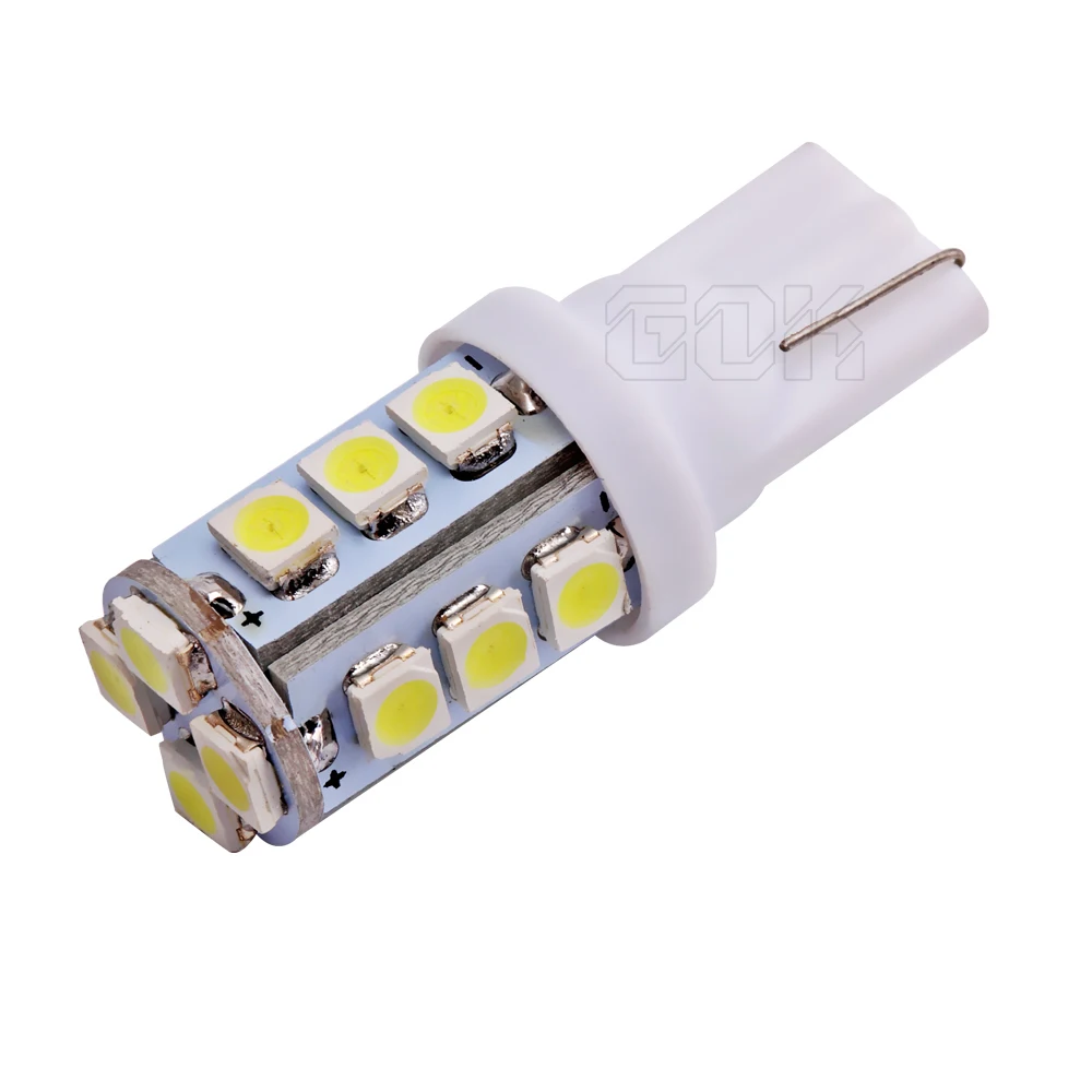 1000 шт. T10 светодио дный 16smd 1210 светодио дный автомобиль свет W5w T10 16 светодио дный Клин лампы наружный зазор лампы автомобиля Клин Парковка потолочный плафон