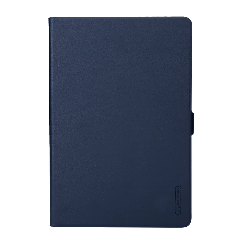 Чехол с откидной крышкой и подставкой с рисунком для huawei MediaPad M5 Lite 10 BAH2-W19 BAH2-L09 W09 10,", мягкий силиконовый чехол+ чехол - Цвет: Dark blue