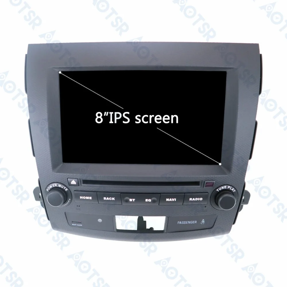 Sale Android 8.0 Car DVD player GPS Navigation for Mitsubishi Outlander 2006~2012 For Citroen C-Crosser for Peugeot 4007with WIFI 5
