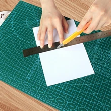 Коврик для резки ПВХ Многоцелевой бумагорез для резки крафт двухсторонний прочный Печатный многослойный бумагорез для резки