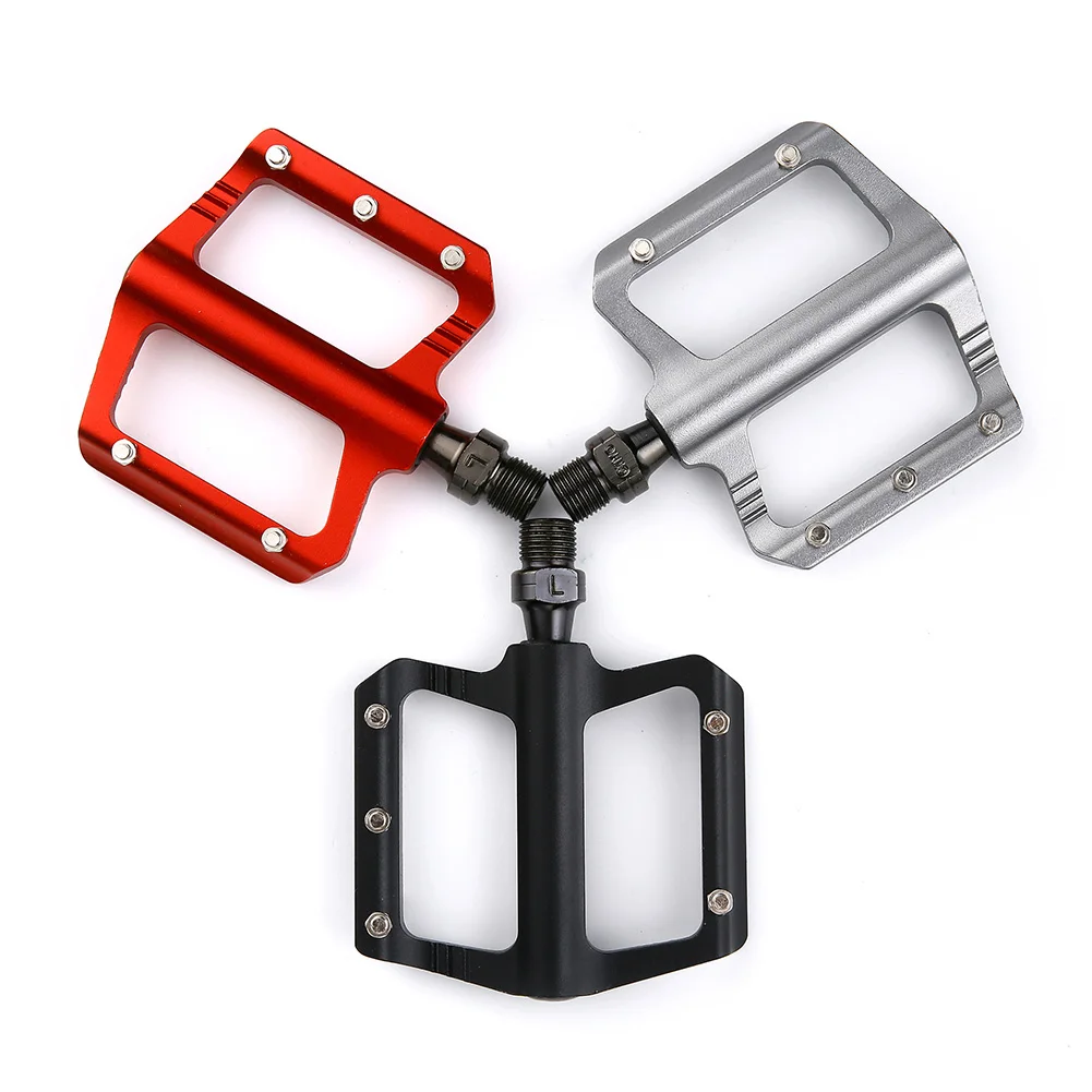 

1Pair Mountain Bike Pedals Lightweight Aluminium Alloy Bicycle Pedals Replacement ED-shipping