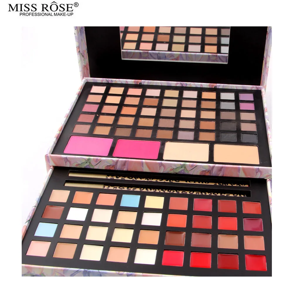 

2 Option Asian and South America Color Eyeshadow Palette Pretty Cosmetic Eye shadow Make Up Kit Blush Lip Gloss Concealers
