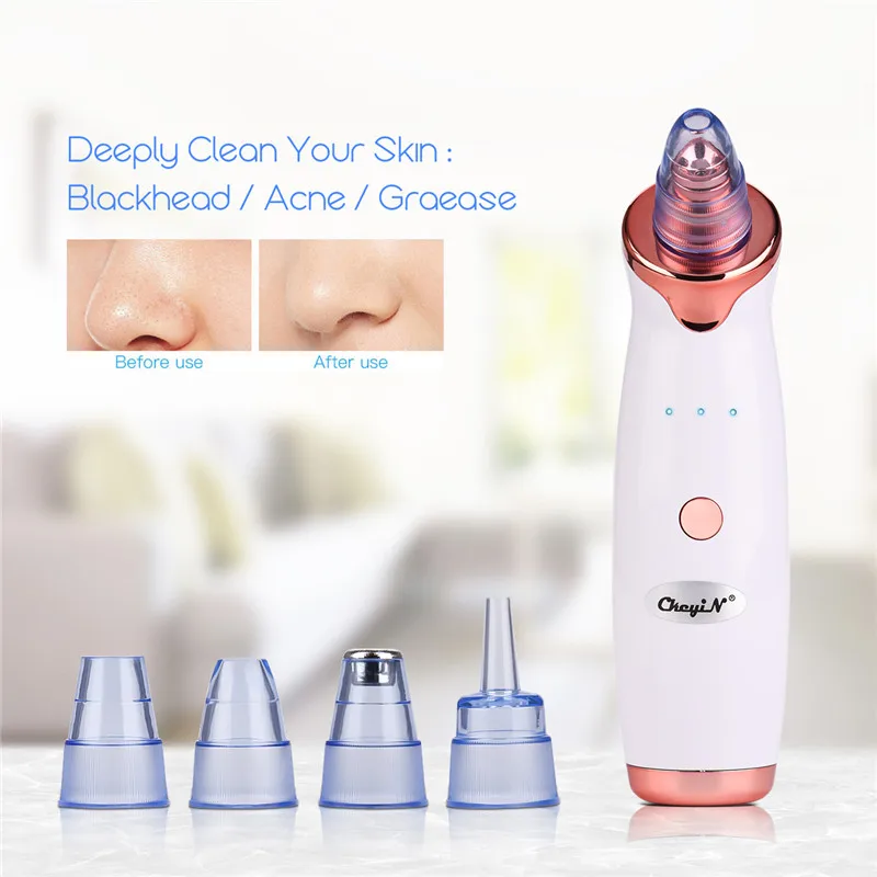 Electric Blackhead Remover Face Cleaner Pore Vacuum Removal Machine
