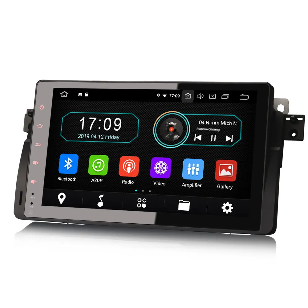 Best 9" Pure Touch-Buttons Design Android 9.0 OS Car Multimedia Navigation GPS Radio for Rover 75 1999 2000 2001 2002 2003 2004 2005 4