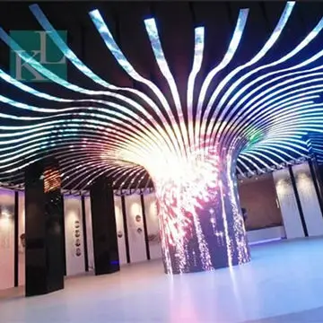 

P3.91 rgb smd indoor curve HD led display