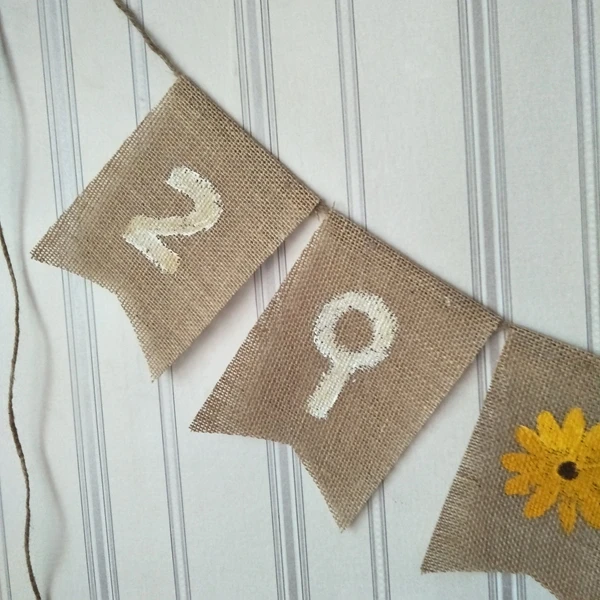 Потертый шик сохранение даты мешковина желтая подсолнуха печать свадебные фото