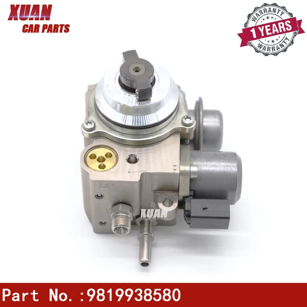 

XUAN High Pressure Fuel Pump For Peugeot 208 308 308CC RCZ Citroen DS4 & DS5 1.6T 9819938580 1920RT