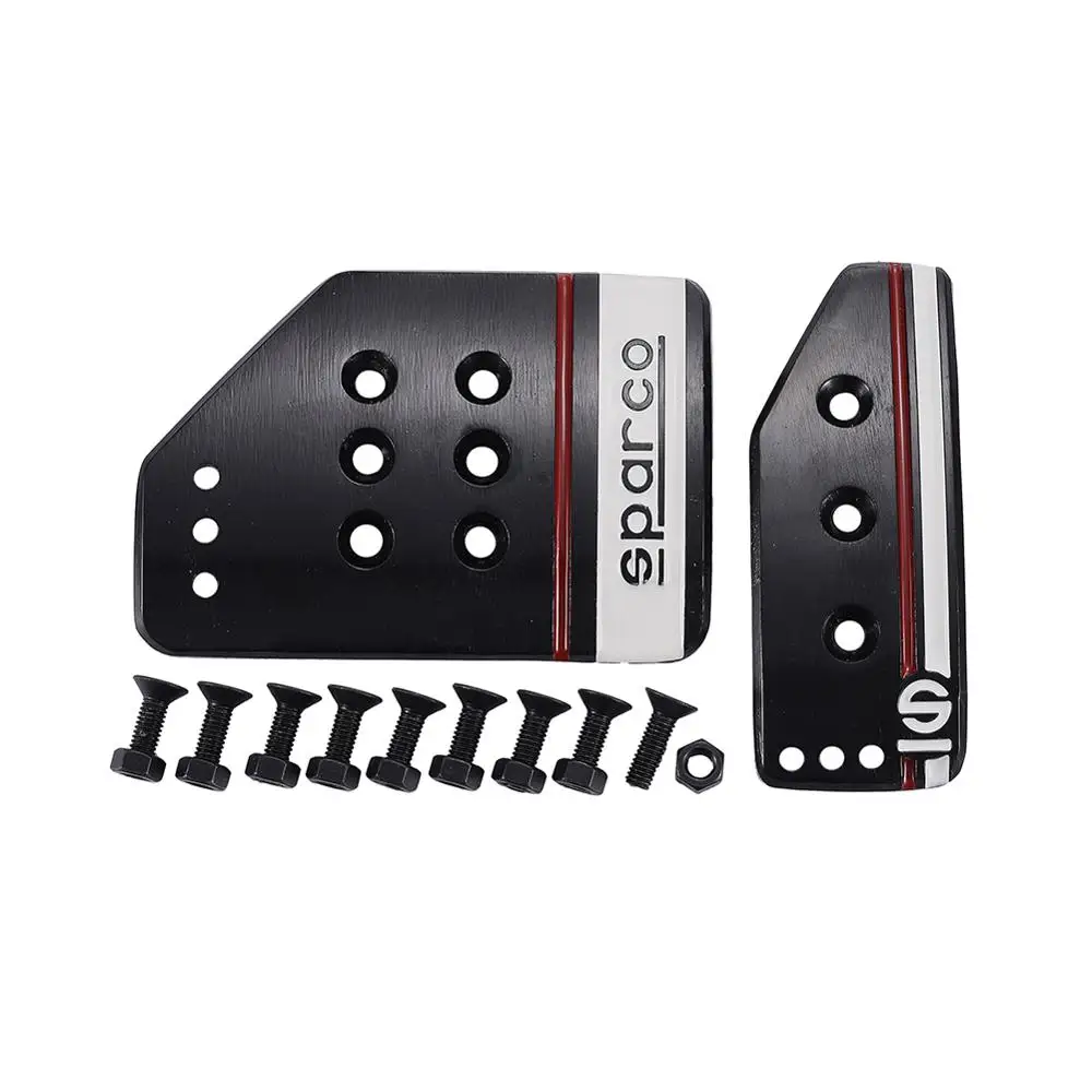 

AT Car Foot Pedal Car Clutch Brake Foot Pedals Cover Treadle Non-Slip Pedal Pads