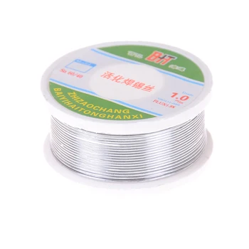 

2018 New Sale 5.5x5.5x2.8cm Tin Lead Solder Core Flux Soldering Welding Solder Wire Spool Reel 1.0mm