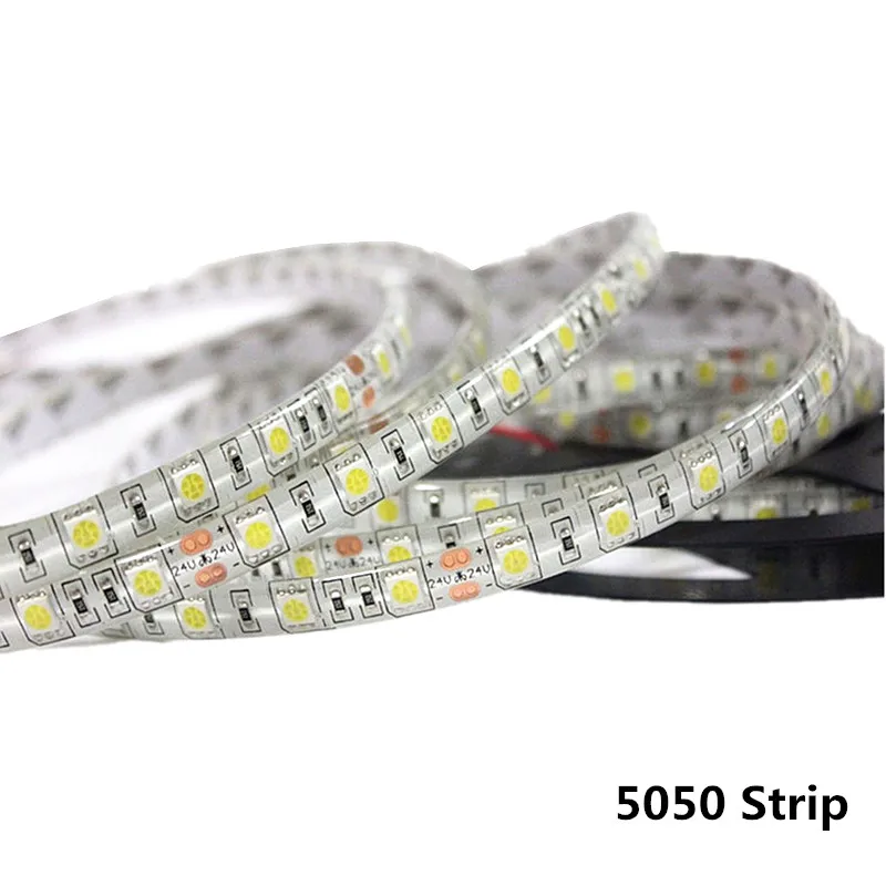 Водонепроницаемая светодиодная лента 5 м/рулон 12 В светильник 5050 RGB розовый