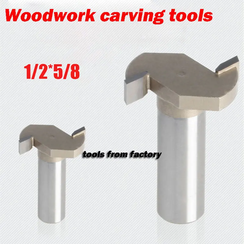 

1pc 1/2*5/8 woodworking carving cutter CNC engraving tools cutting the wood router bits