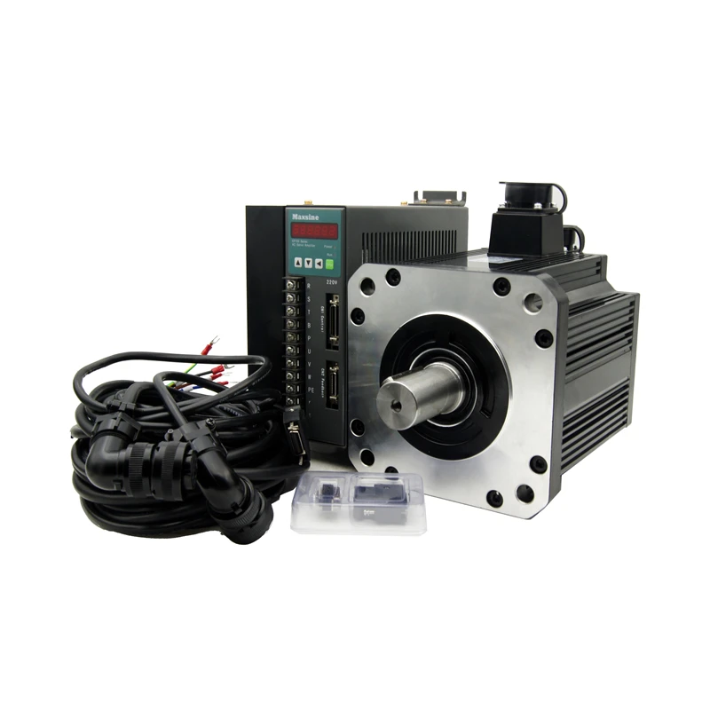 Great quality AC servo motor 180ST-M27015  4.3KW 1500RPM 27Nm and matched servo driver EP100-5A with 5m cable