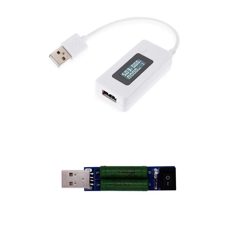 USB измеритель напряжения тока зарядное устройство тестер детектор ЖК цифровой