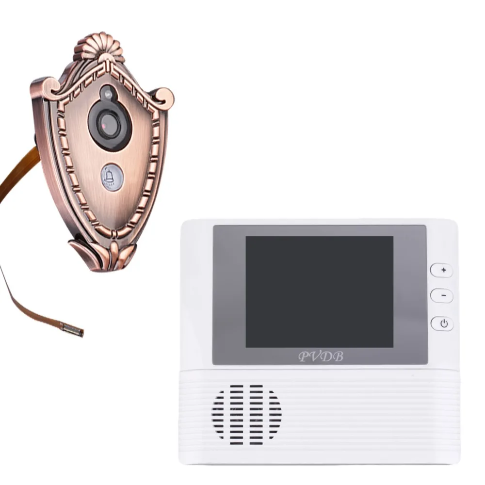 

Hot wireless door peephole camera video eye 2.8 inch LCD 3X Zoom doorbell Photos viewing/taking door camera electronic peephole