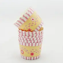 Маффин поднос для чашек Форма для торта мультфильм цветок животное кекс украшения Чехлы инструменты форма для порционной выпечки бумажная формочка коробка для торта