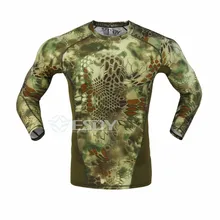 2016 НОВЫЙ ajax Тактический Камуфляж футболка Мужчины Дышащая Армия Тактическая Сетка-стайлинга Лучший!