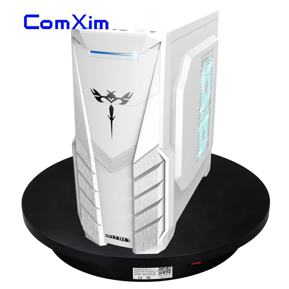 ComXim 40 см 15,7 дюйма 220 В 35 сек/lap направление контролируемый Электрический поворотный стол дисплей продукта фотография Вращающийся поворотный стол