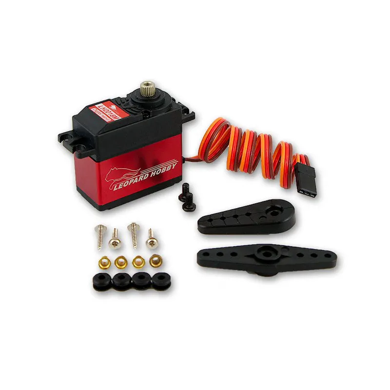 

Leopard Hobby LH2018M Digital High Voltage Titanium Gear Brushless Servo 22kg torque RC hobby model