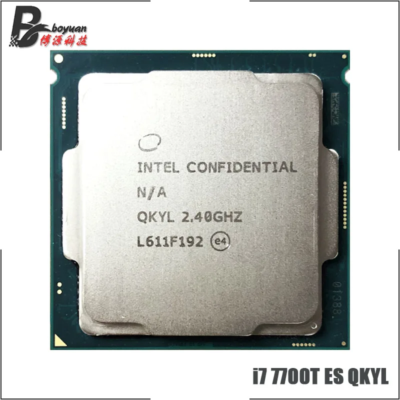 Процессор Intel Core 7700 ES i7 1151 T QKYL четырехъядерный Восьмиядерный процессор 2 4 ГГц 8 м 35