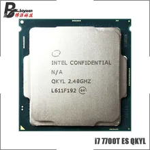 Procesador Intel Core i7-7700T ES i7 7700T ES QKYL, Quad-Core procesador de ocho hilos CPU 8M 35W LGA 1151
