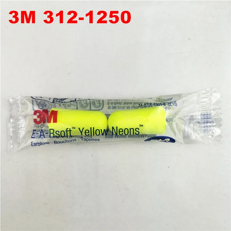 Ушные вкладыши 3M 312 1250 усовершенствованного пониженного шума|bullet earplugs|noise