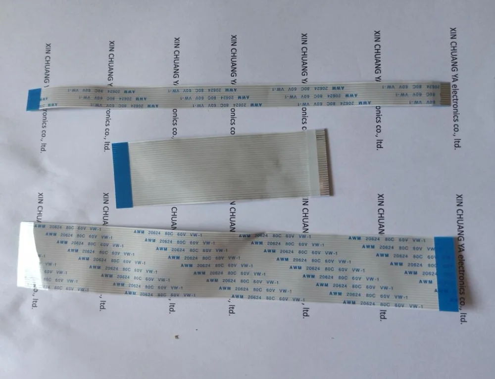 

4P 6P 8P 10P 12P 14P 16P 18P 20P 24P 26P 30P 32P 1.0mm FFC FPC flexible flat cable LCD wire reverse direction or same direction