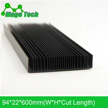Светодиодный алюминиевый радиатор в виде пластины растут свет радиатор охлаждение Охладитель Fit транзистор IC теплопроводность светодиодный радиатор Электроника