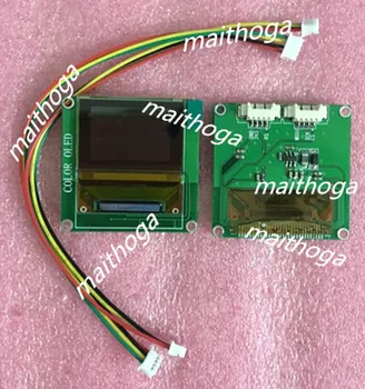 

maithoga 0.95 inch Three Color SPI OLED Screen with Adapter Board SSD1332 Drive IC 96*64