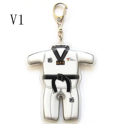Poomsae Dobok Keychains Taekwondo 12pcs