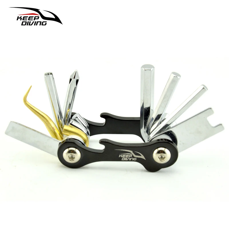 

8 in 1 Diving O-Ring Pick Wrench Screwdriver Multi Tools for Repairing Adjusting Scuba Dive BCD Equipment