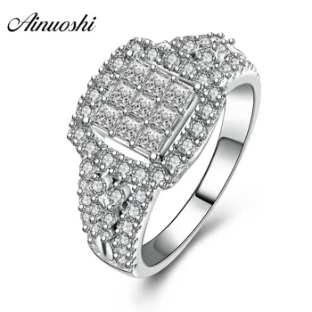 AINUOSHI Classic 925 Sterling Silver Women Wedding Ring Lady Engagement Anniversary Ring Lover Party Anniversary Girls Jewelry
AINUOSHI Classic 925 Sterling Silver Women Wedding Ring Lady Engagement Anniversary Ring Lover Party Anniversary Girls Jewelry