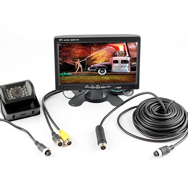 4pin Plug Connector 12v 24v 7 Inch Hd 
