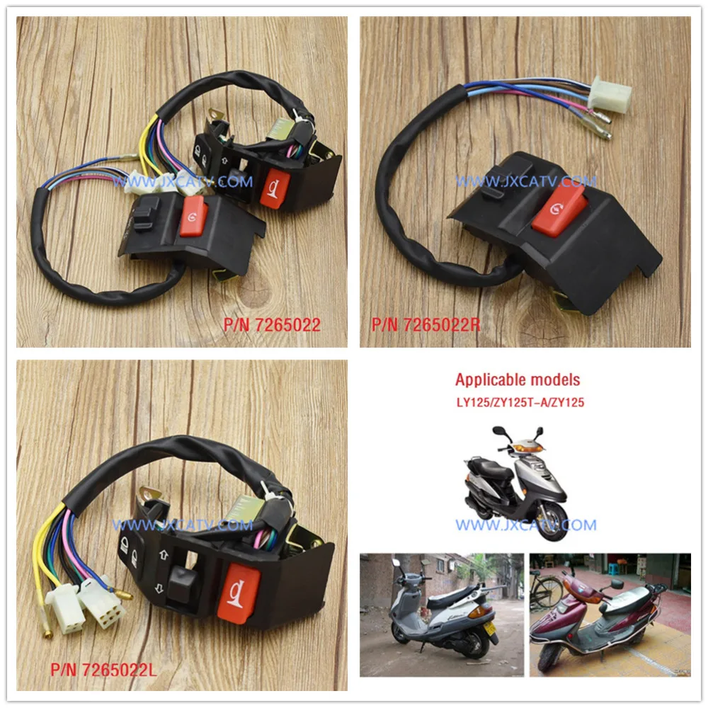 Комбинированный переключатель в сборе и на руль для HONDA TBT110 JH70 JH48 CBT125 little