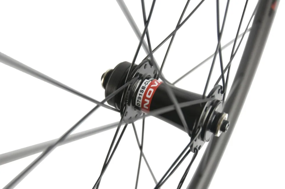 Cheap 700C Road Disc Brake 6 Bolt Hubs 30mm 40mm 45mm 55mm Carbon Clincher  Carbon Bike Bicycle Disc Wheelset Cyclocross Wheels 4