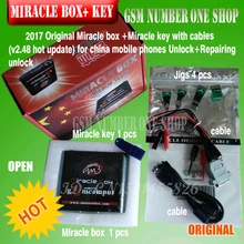 Оригинальная новая чудо-коробка+ чудо-ключ с кабелями(V2.48 горячее обновление) для мобильных телефонов Китая Разблокировка+ ремонт разблокировки