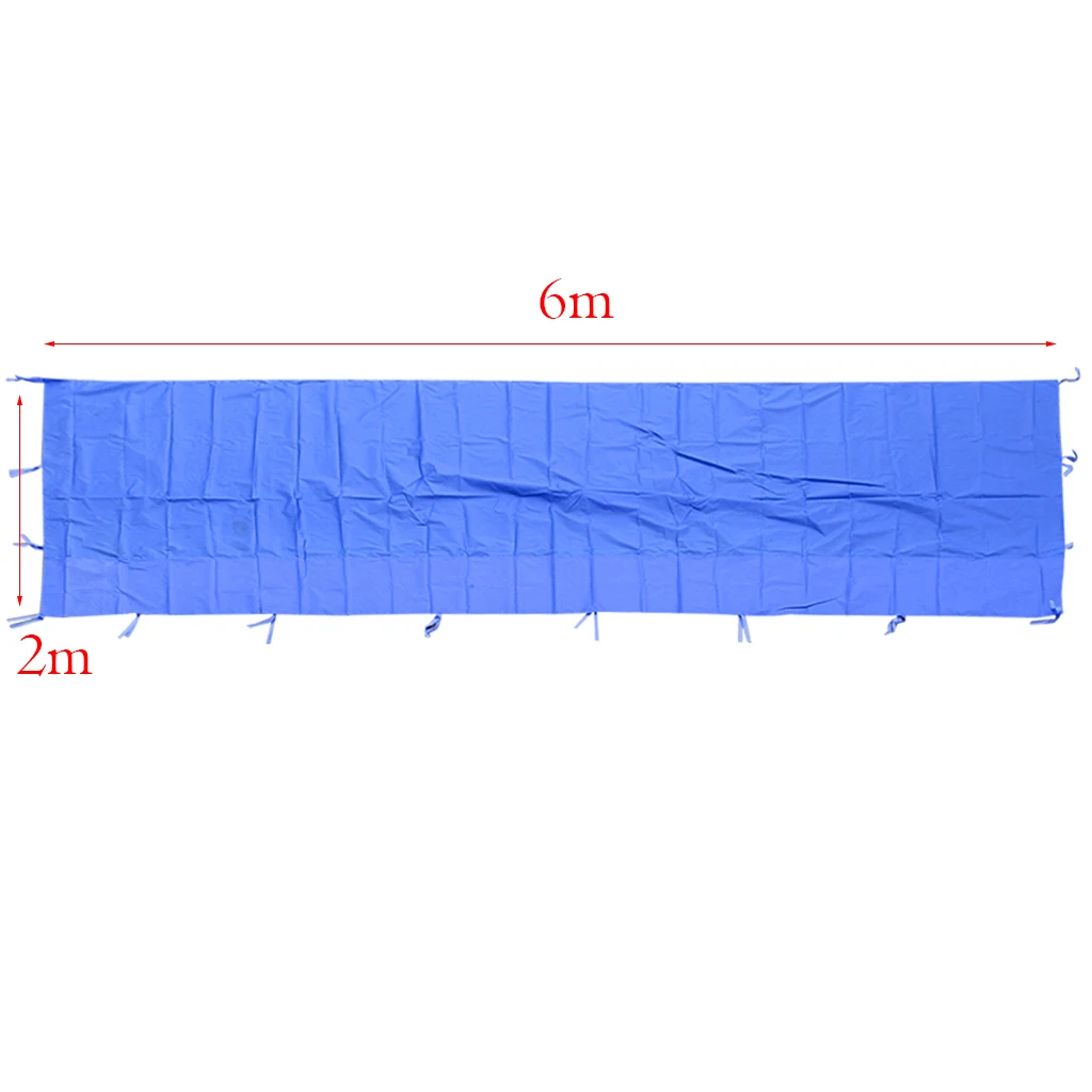  Canopy Side Wall Carport Enclosure Shelter Tent Party Sun Wall Sunshade Shelter Tarp Sidewall Sunshade for Camping Hiking 
