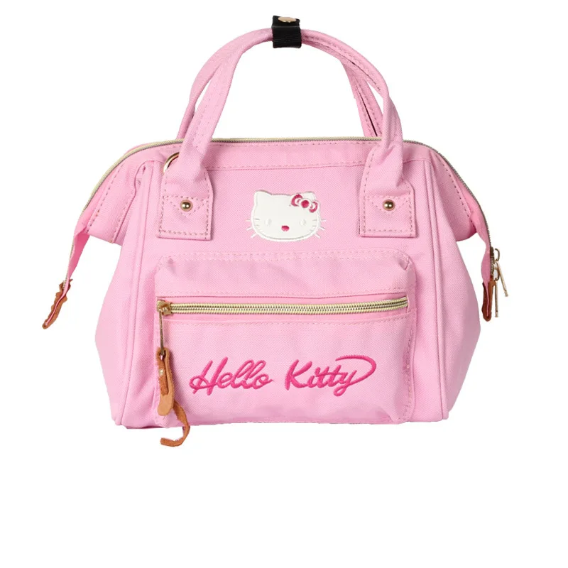 Новые милые Для женщин "Хеллоу Китти" Месседжер-сумка для девочек Дамская сумочка yey-k06 - Цвет: Розовый