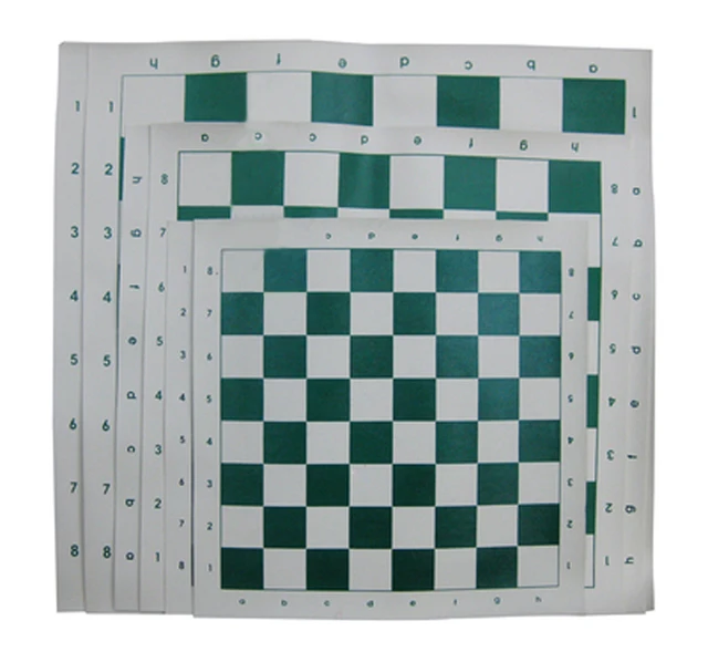 size 35cm 43cm 51cm vinyl material chessboard magnetic board standard chess board size