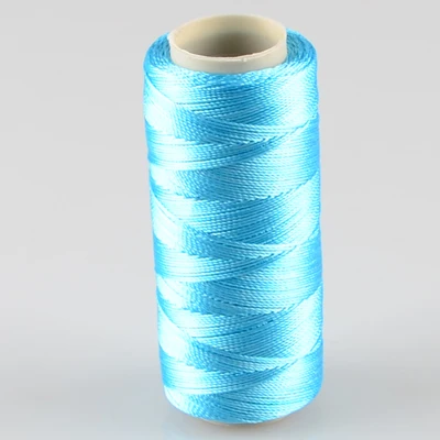 TPRPYN 50 г = 1 шт. нить для вязания ледяного шелка, пряжа для вязания, летняя пряжа для вязания, майка, накидка, вышитая нить 9421 - Цвет: light lake blue