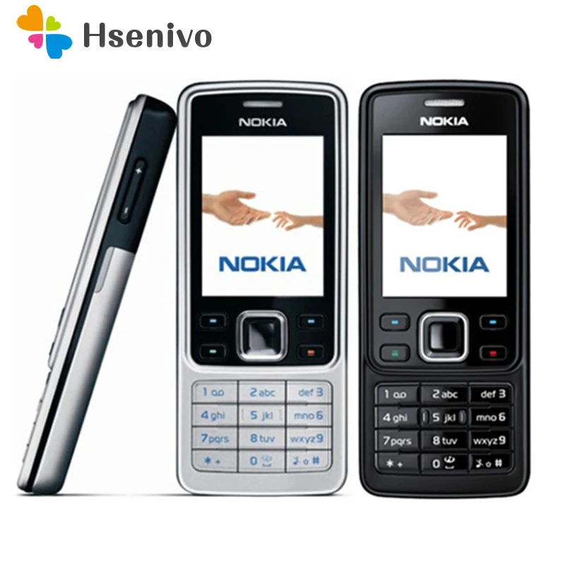 Offre spéciale ~ 100% Original Débloqué Nokia 6300 téléphone portable Débloqué 6300 FM MP3 Bluetooth Téléphone Portable Un An de Garantie Livraison gratuite