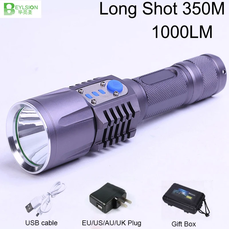 

60XRechargeable USB led flashlight L2 LED Lanterna High Power Torch 1000 lumen Zoomable Flash light lantern Bike Lights