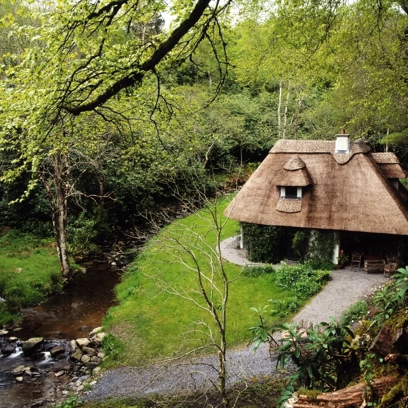 Cottage Ornee Tearoom  Kilfane Glen  Co Kilkenny  Ireland Poster Print (30 x 24)