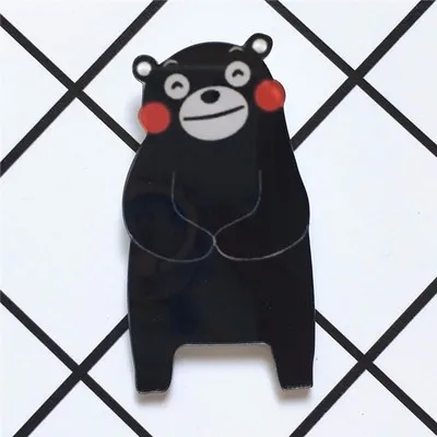 bear cartoon brooch badge_011