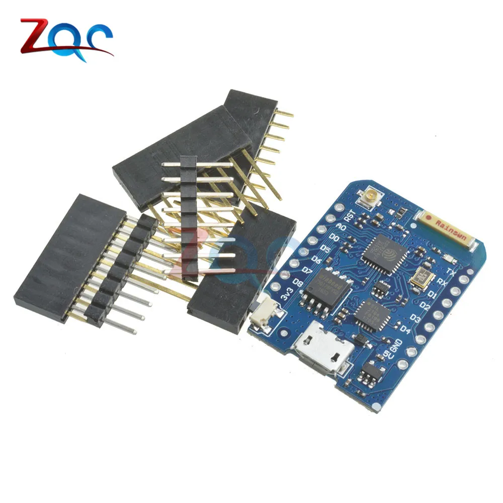 Внешняя антенна NodeMCU ESP8266 для WEMOS D1 Mini Pro 16 Мб разъем Wi Fi макетная плата CP2104 Micro USB|board