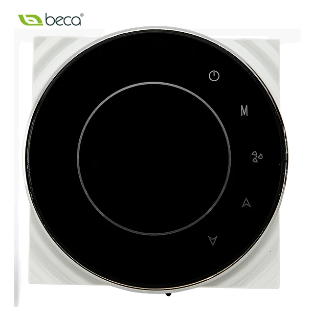 BAC-5000-white round thermostat 12