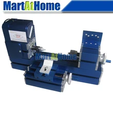 ARGEDO 12W DIY Mini Metal Wood Turning Lathe Machine Model Tool Woodworking Power Tool Machinery AC100