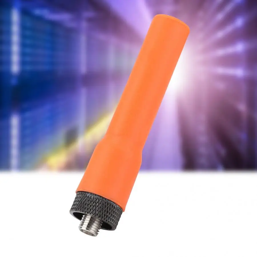 

Orange BNC SF-20 SMA Female Soft Band Mobile Radio Short Antenna for Radio Walkie Talkie Radio Short Antenna