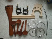 2 комплект виолончель 4/4 Сторона(мармелад & черное дерево) с моста виолончели тюнер строку хвост кишки звуковой пост