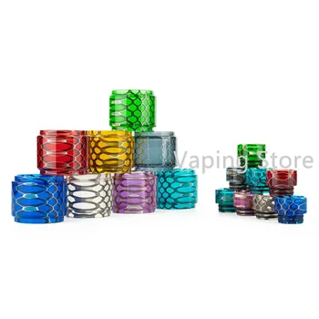 

IJOY Captain X3S Resin Cobra Tube Kit Delrin Honeycomb Glass Tube with Drip Tip